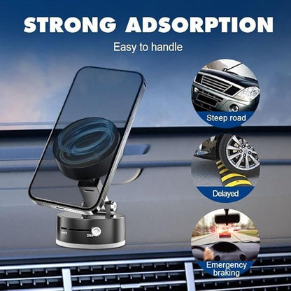Magnetic Vacuum Suction Mobile Holder