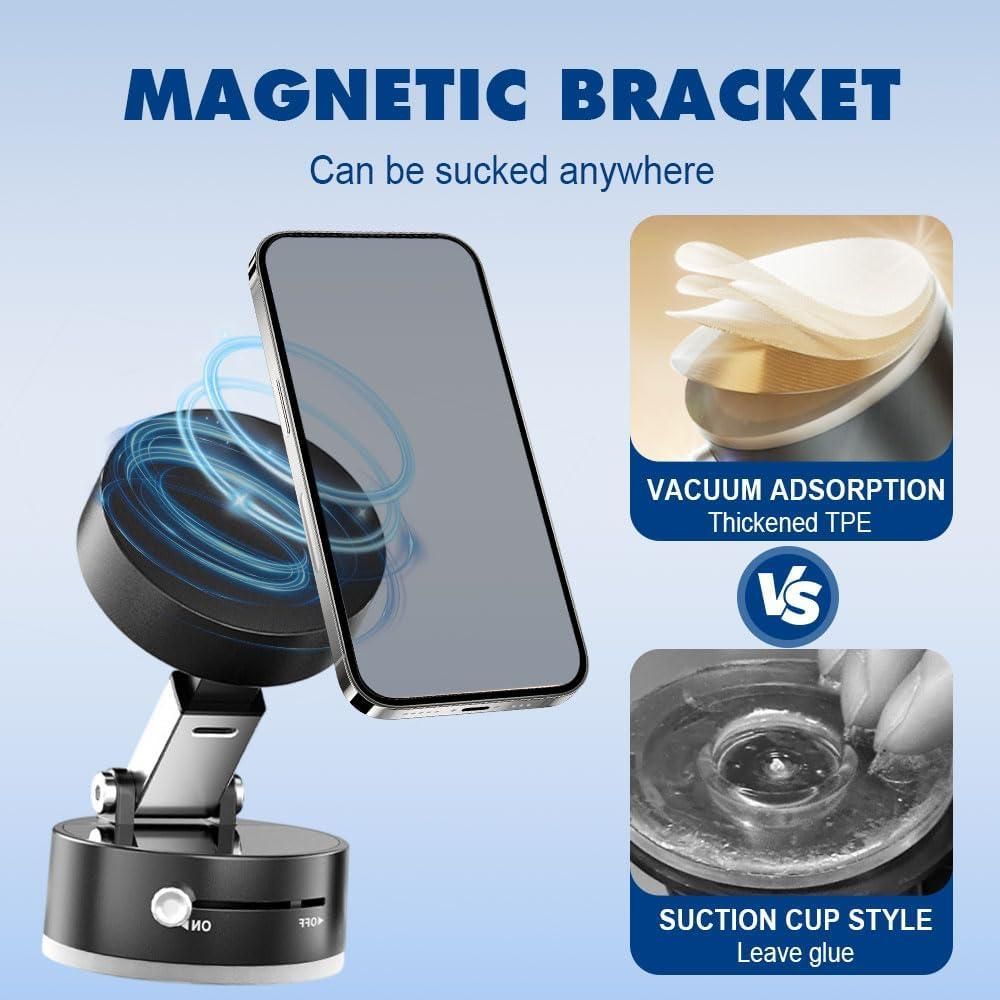 Magnetic Vacuum Suction Mobile Holder