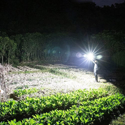 Portable LED Flashlight Multifunctional Work